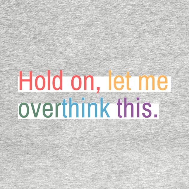 Hold on, let me overthink this mini by MouadbStore